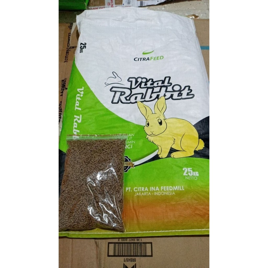 Vital Rabbit 10kg - Food - Pellets - Feed - Rabbits - Gojek 