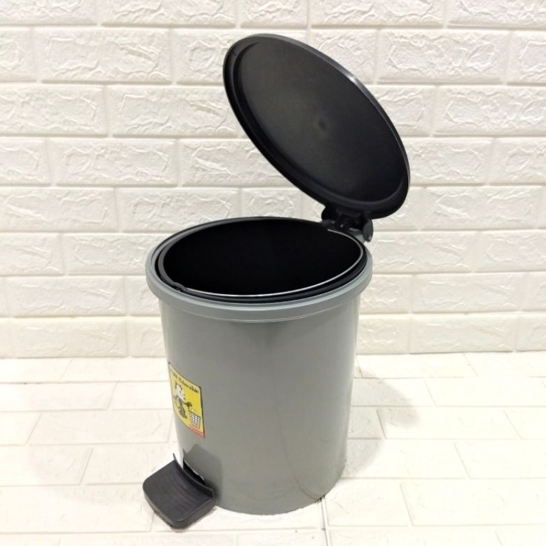 Order 10 Liter Silver Trash Trash+Container In TGV | Shopee Malaysia