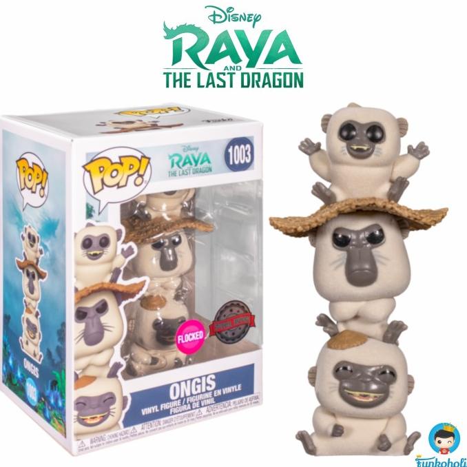 Funko POP! Disney Raya and the Last Dragon - Ongis Flocked [Exclusive ...