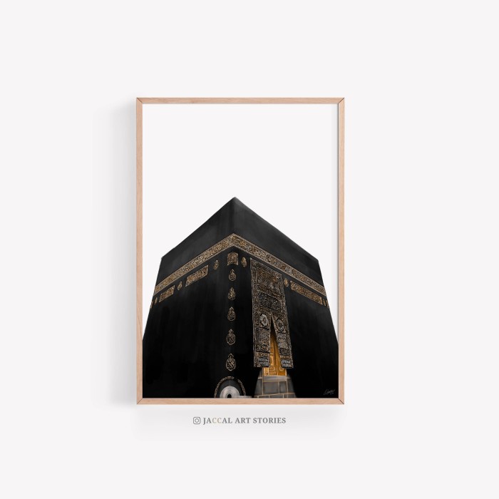 Display i Painting Of The Kaaba - Mecca | Shopee Malaysia