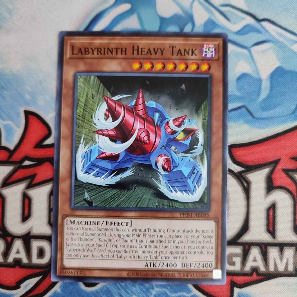 Yugioh AE labyrinth heavy tank PHNIAE085 C original Shopee Malaysia