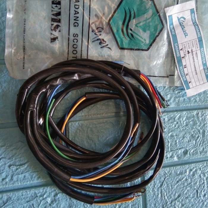 Vespa Body Cable Super Sprint Vbb Vba Bajaj Good Quality Vemsa Import ...