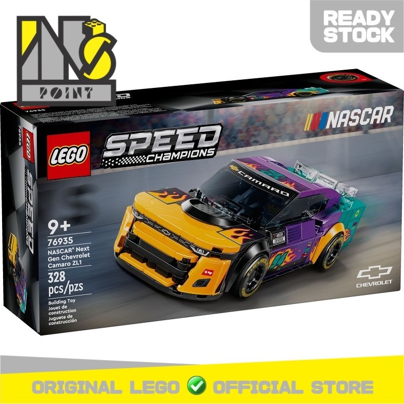Lego 76935 - Speed Champions - NASCAR Next Gen Chevrolet Camaro ZL1 ...