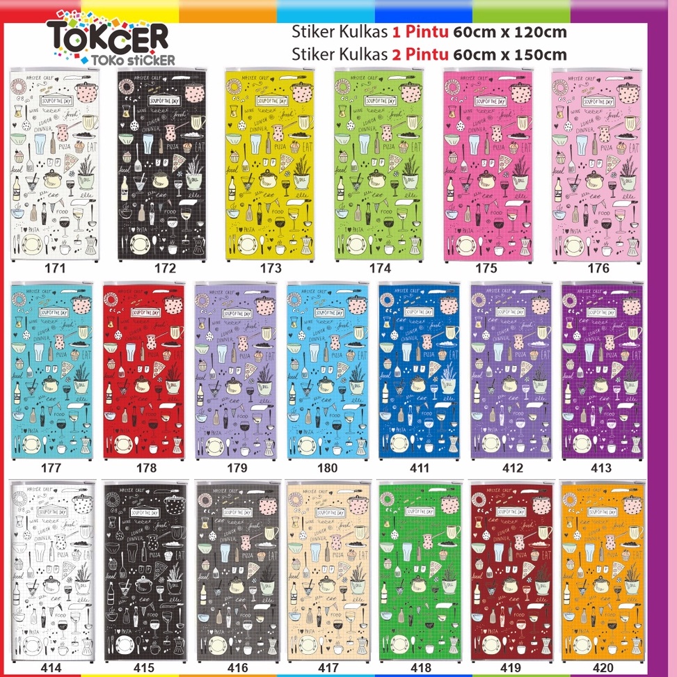 Okay Price.. Masterchef 1 And 2-door Refrigerator Stickers | Shopee ...