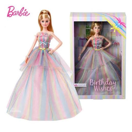 Barbie SIGNATURE BIRTHDAY WISHES ORIGINAL MATTEL | Shopee Malaysia