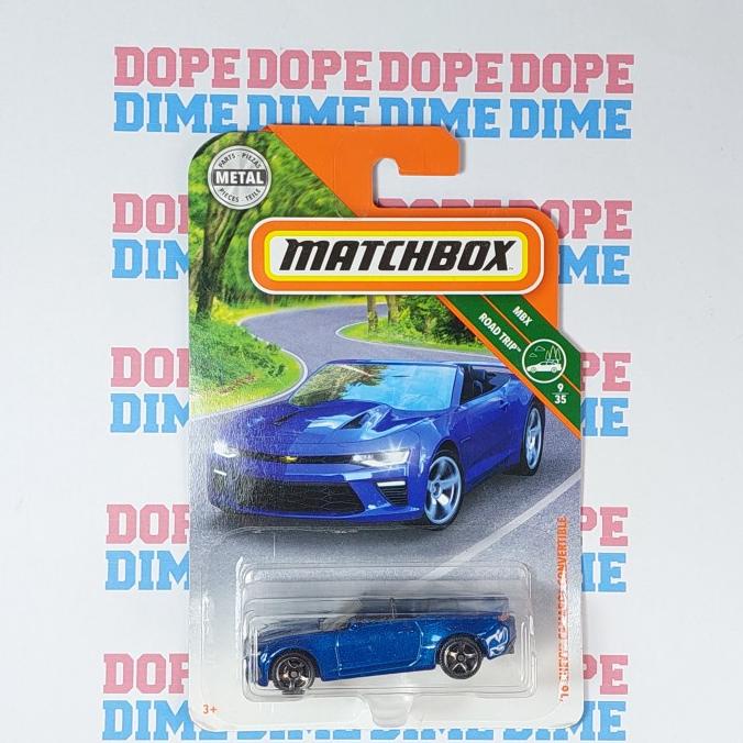 Matchbox 16 Chevy Camaro Convertible | Shopee Malaysia