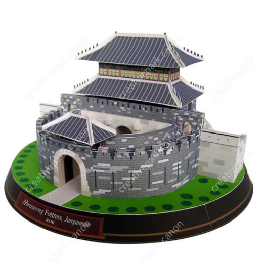 Hwaseong Fortress South Korea papercraft Miniature World Heritage diy ...