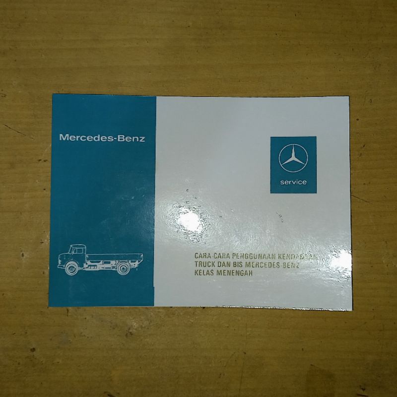 Duplicate Manual Book Mercedes Benz 911 / LA911 / L911 / 911B / Mercy ...