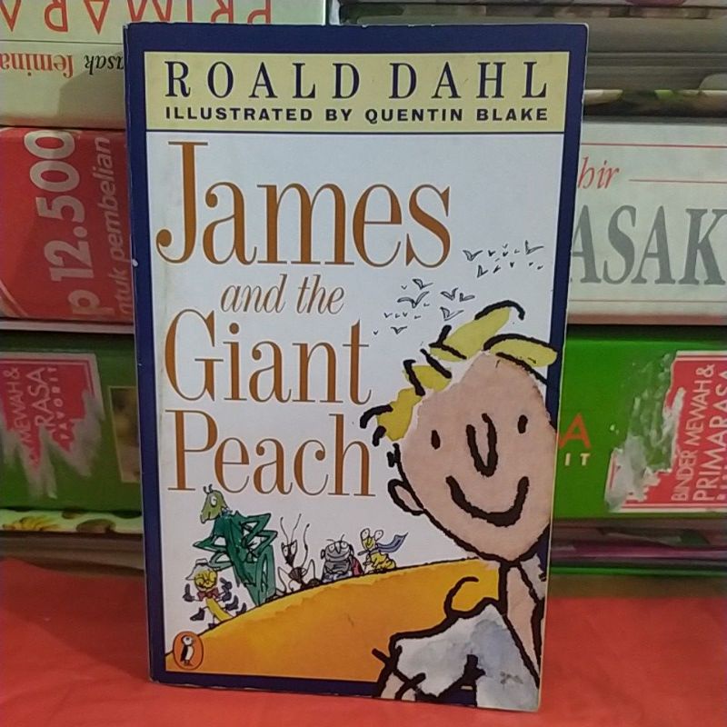 James and the giant peach by Roald dahl | Shopee Malaysia