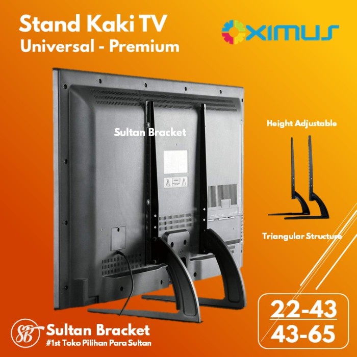 Tv Leg Stand Bracket 65 55 50 24 43 32 Inch Panasonic Philips Akari
