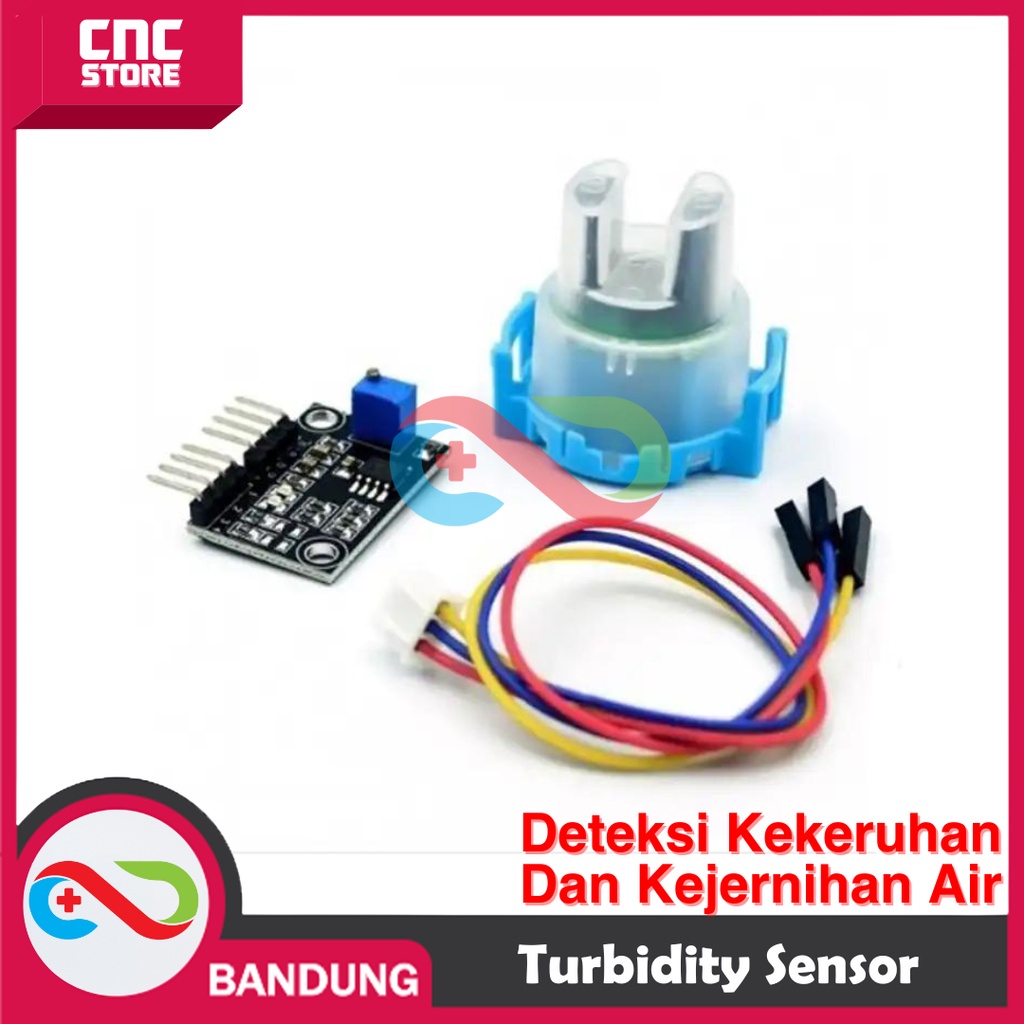Turbidity SENSOR MODULE Quality Detection Of Water TURBIDITY | Shopee ...