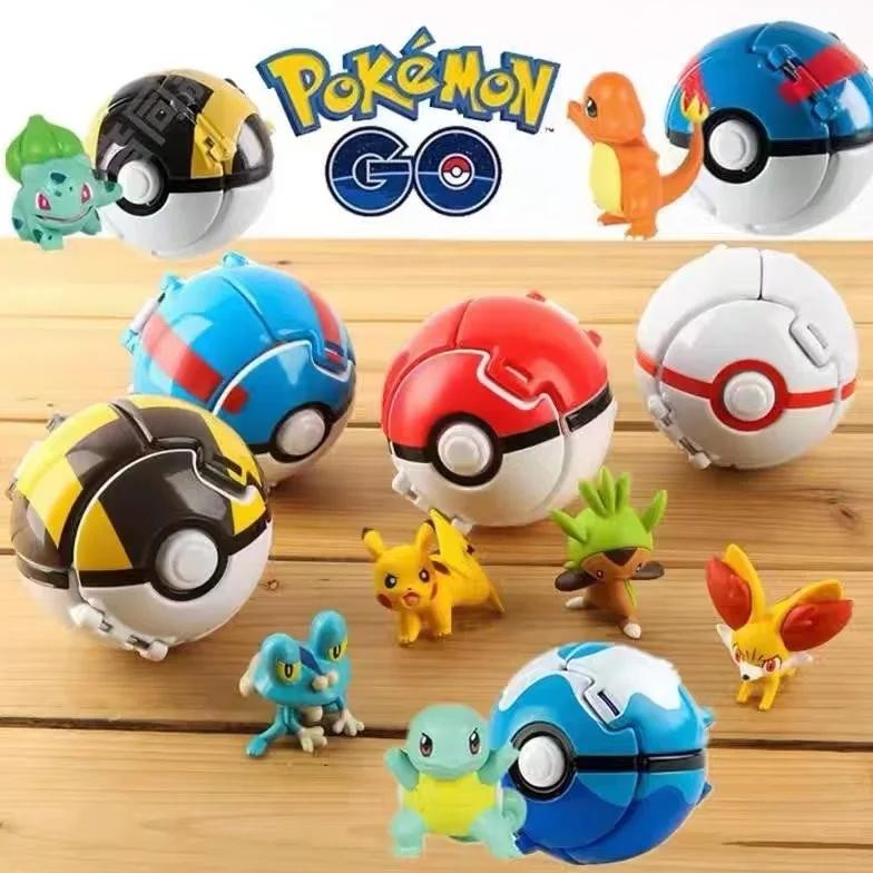 Takara Pokemon Ball Pokeball Explosion Figure Toy - TK75 | Shopee Malaysia