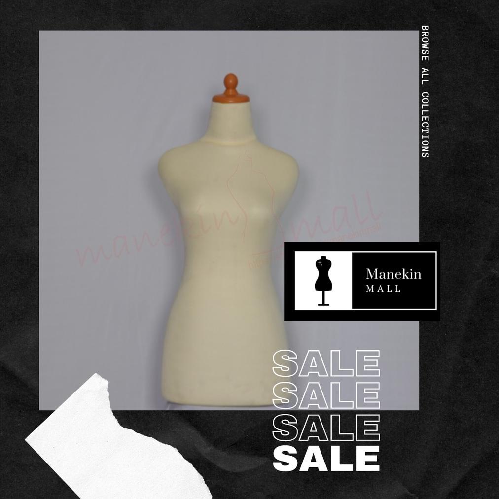 HITAM KAYU Dm Wooden Leg Female Mannequin Dress Making Dm