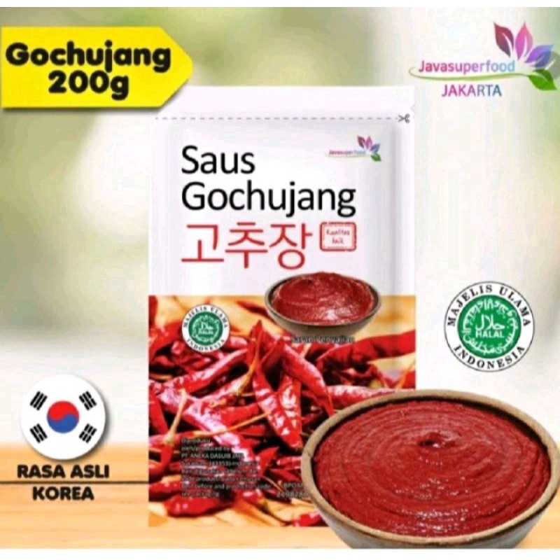 Gochujang 200ml Korean sauce Chili Paste kimchi sauce toppoki