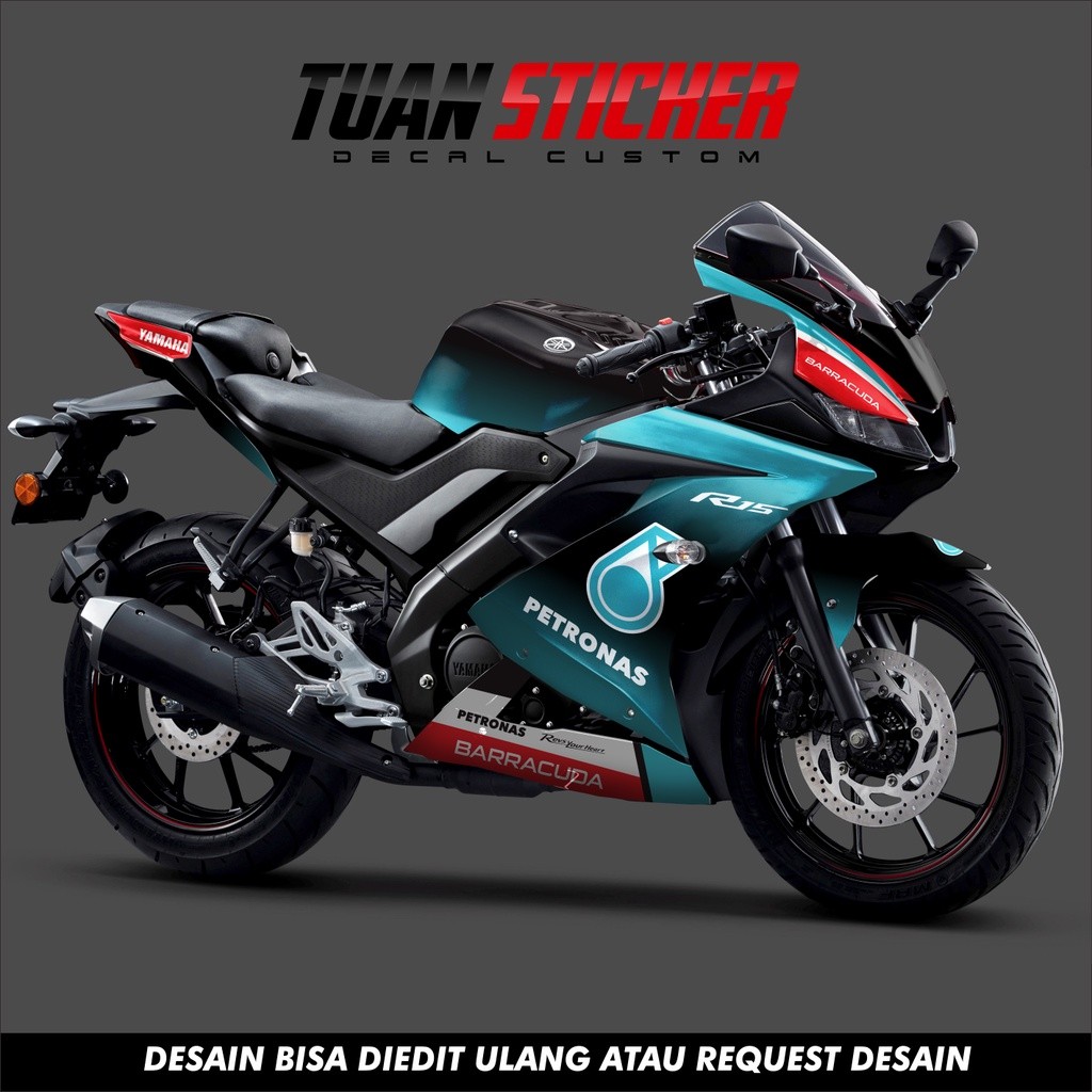 Sticker striping Decal Yamaha R15 V3, Sticker Decal R15 V3, Sticker R15 ...