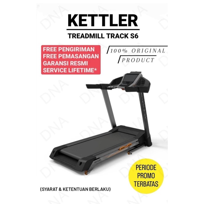 Kettler Track S6 Electric Treadmill ORIGINAL Shopee Malaysia