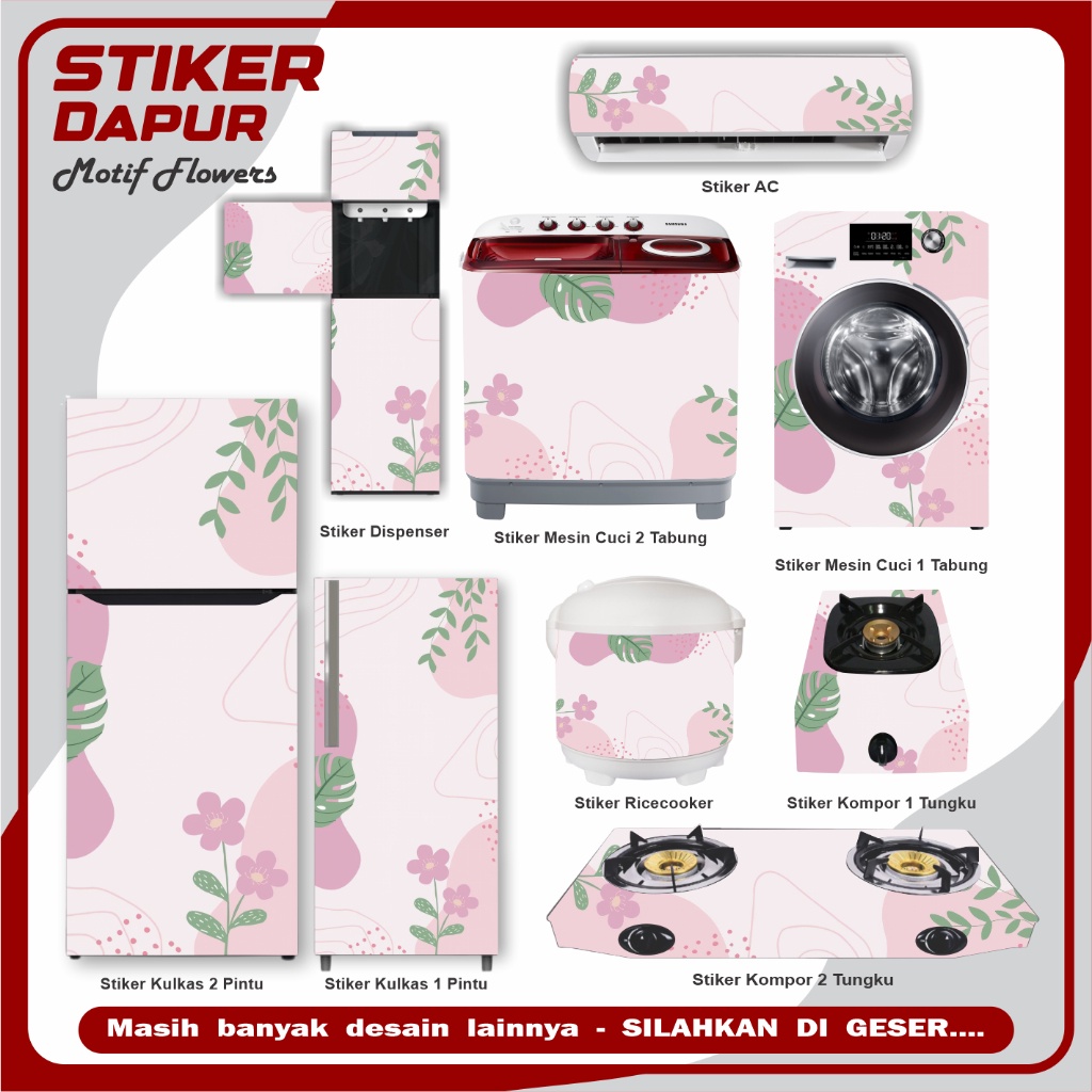 MESIN Rice cooker stickers, washing machine stickers, refrigerator ...