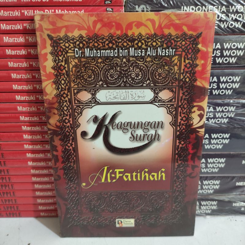 Original BOOK A COLLECTION OF SURAH ALFATIHAH Shopee Malaysia