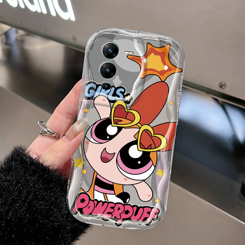 Casing Hp VIVO V25 Pro 5G Case Cute Casing Powerpuff Girl Flower ...