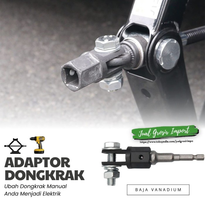 Universal Bridge Model Jack Drill Adapter for All Cars | Shopee Malaysia