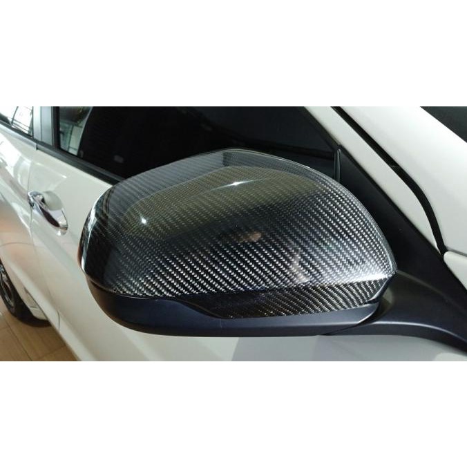 Honda Hrv Carbon Kevlar Mirror Cover Shopee Malaysia