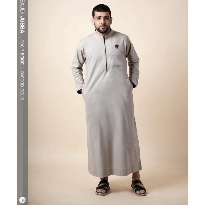 New Saudi Arabian Uniform R081P Saudi Robe Men Long Sleeve Original ...