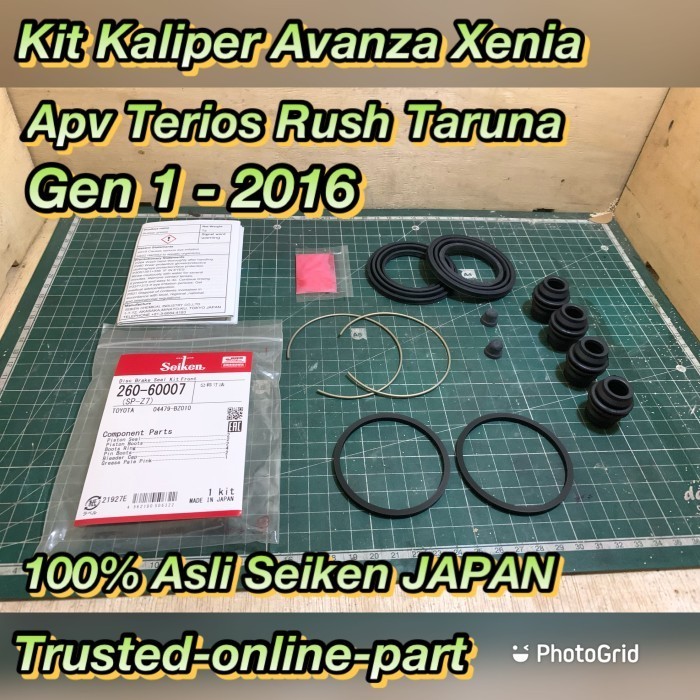 Avanza Xenia Taruna Terios Rush Caliper Kit 100 Original Seiken