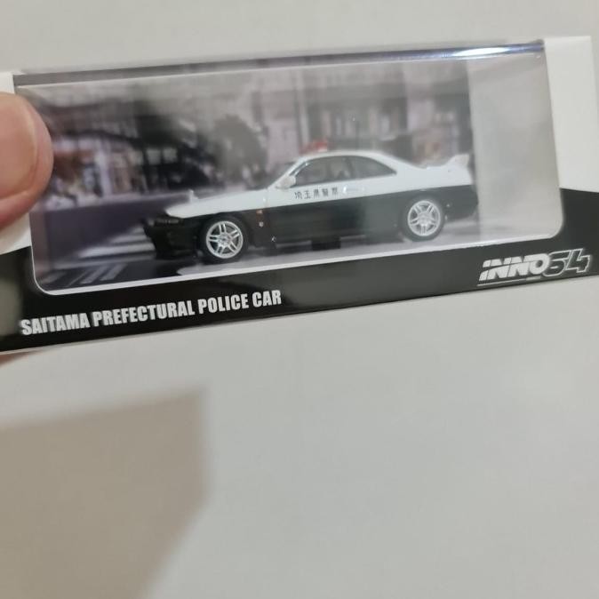 Inno64 nissan skyline r33 saitama police car inno 64 | Shopee Malaysia