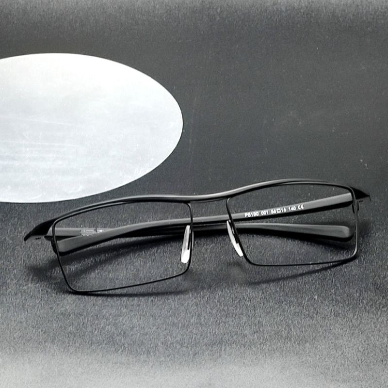 P 8190 anti-Radiation minus cylinder Eyeglass Frames metal Eyewear Men ...