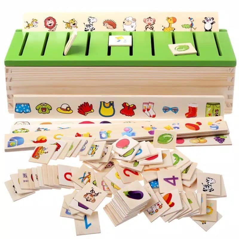 Children's Educational Toys CLASSIFICATION BOX/CLASSIFICATION BOX ...