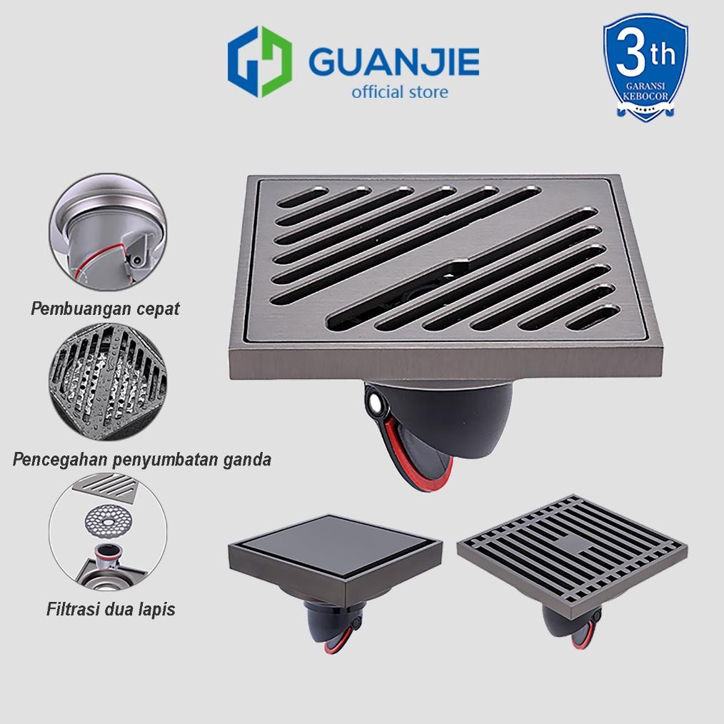 GUANJIE - Stainless Steel Floor drain Anti-Insect Flood Cockroach ...