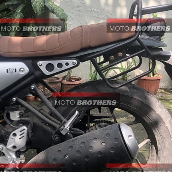 BRACKET BRACKET BRACKET BRACKET REAR RACK MOUNTING SIDE MOTORCYCLE BAG ...