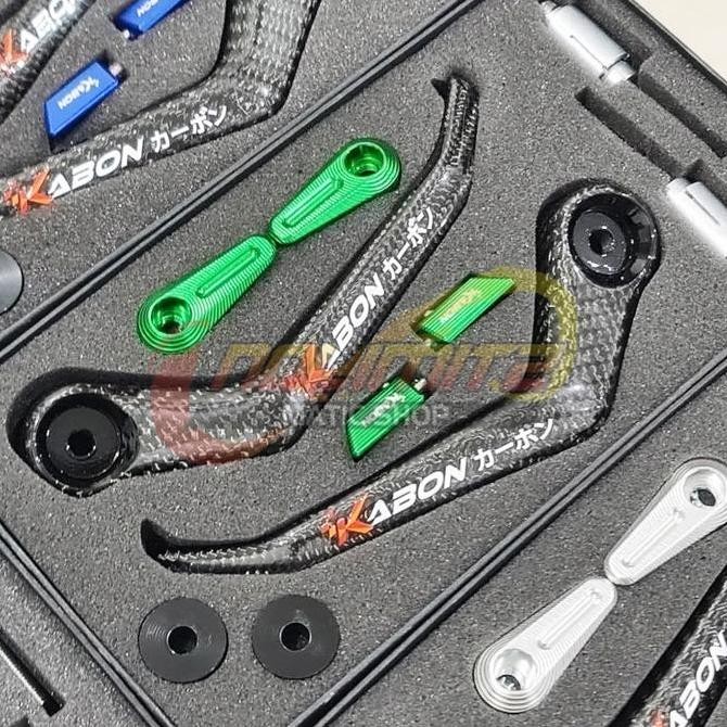 Proguard Handguard Kabon V2 Carbon Kevlar NMAX XMAX Aerox ADV PCX Mio ...