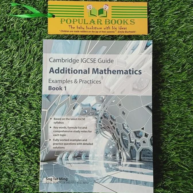 [BEST QUALITY] CAMBRIDGE IGCSE - ADDITIONAL MATHEMATICS EXAMPLES ...
