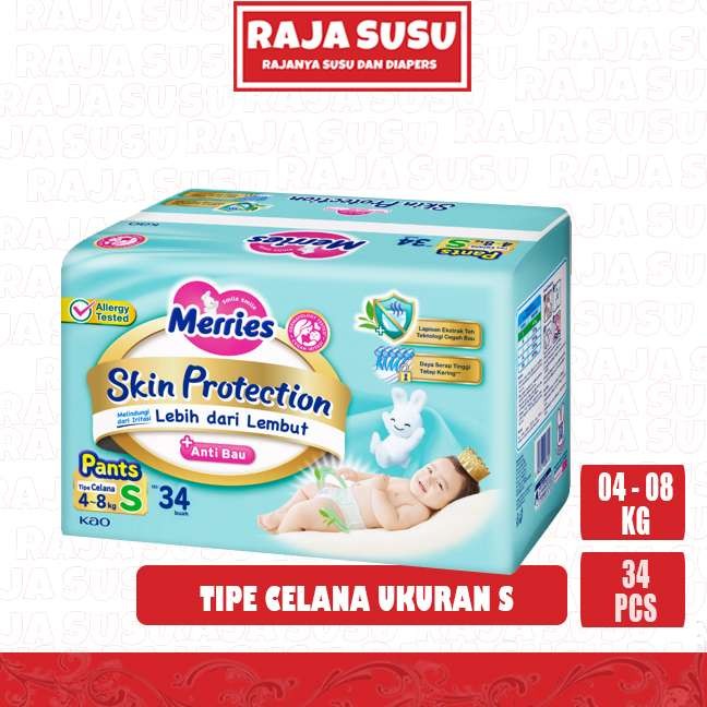 MERRIES PANTS SKIN PROTECTION S34 - KING OF MILK | Shopee Malaysia