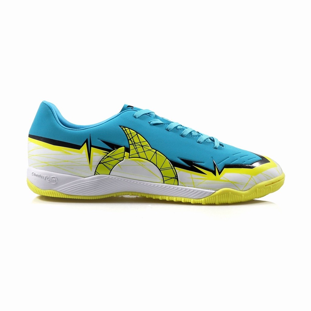 Ortuseight Catalyst Raiden Futsal Shoes In Cyan Black Lime | Shopee ...