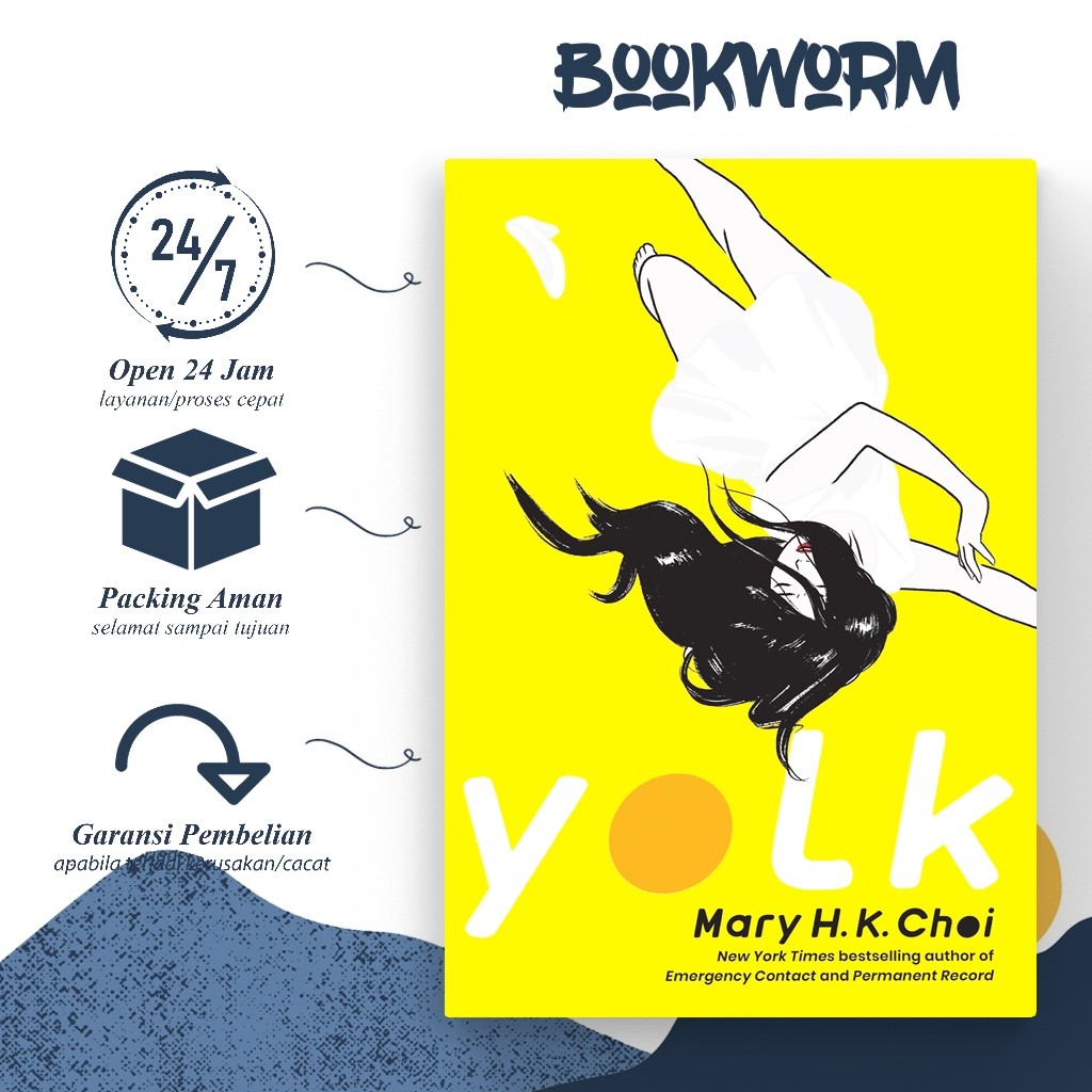 Yolk by Mary H. K. Choi (English) Shopee Malaysia