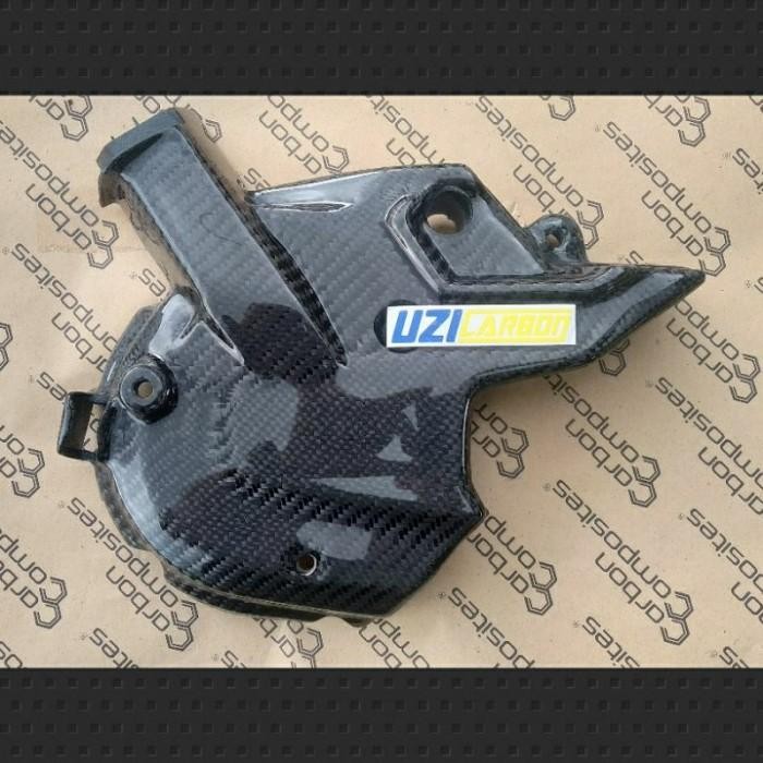 COMP L AIRDUCT COVER TUTUP CVT ADV 150 CARBON KEVLAR Import Premium ...