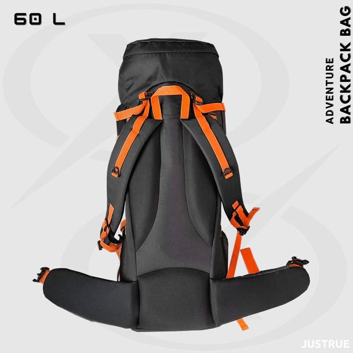 60 Liter Mountain Backpack Carrier Backpack Internal Frame BS | Shopee ...