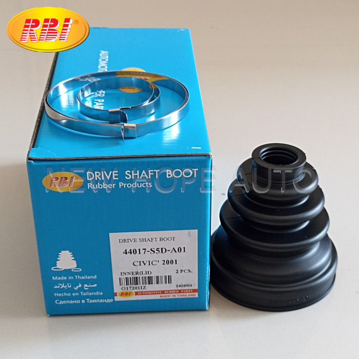 Inner Axle Boot S5D-A01 RBI Thailand Coupling Boot Drive Shaft Inner ...
