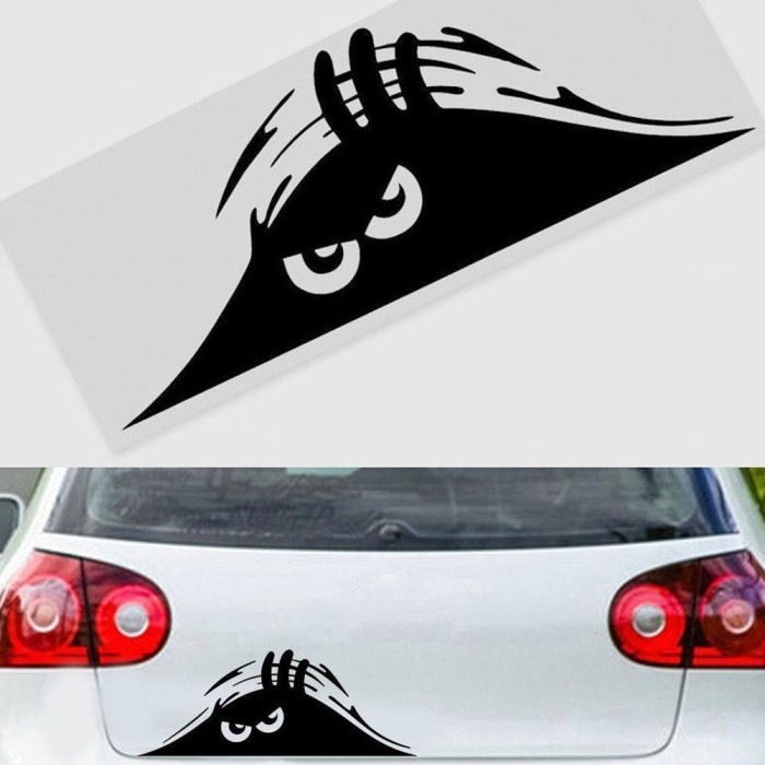 HITAM Cutting STICKER Black Peeking at the Car BODY | Shopee Malaysia