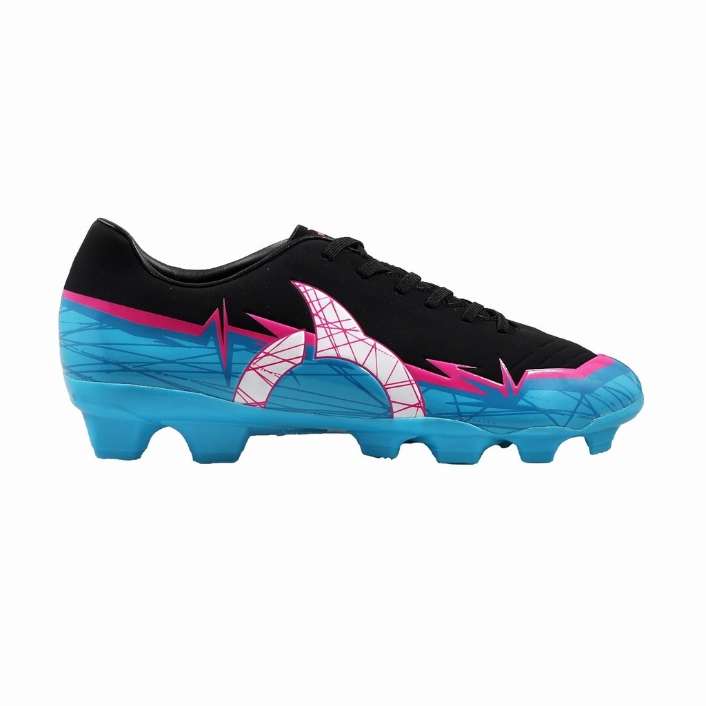 Ortuseight Catalyst Raiden FG Black Ultra Cyan Ultra Football Shoes ...