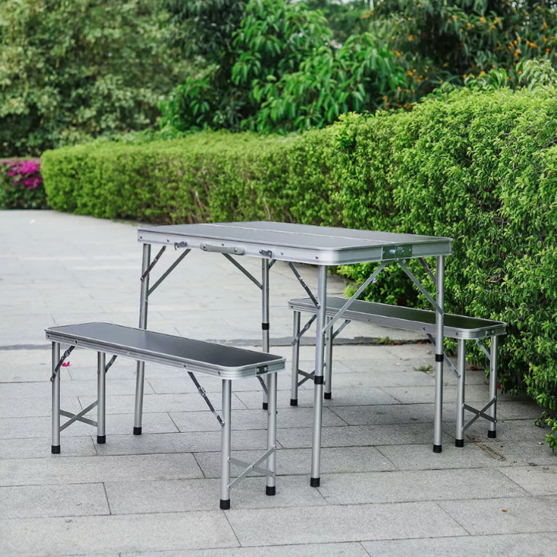 Folding Table and Chair Set Middle Hole Folding Table Folding Table ...