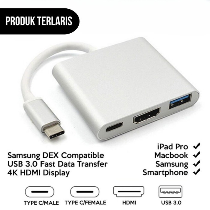 Samsung Dex USB-C Hub Hdmi USB C Adapter Monitor Macbook Type C USB 3 ...
