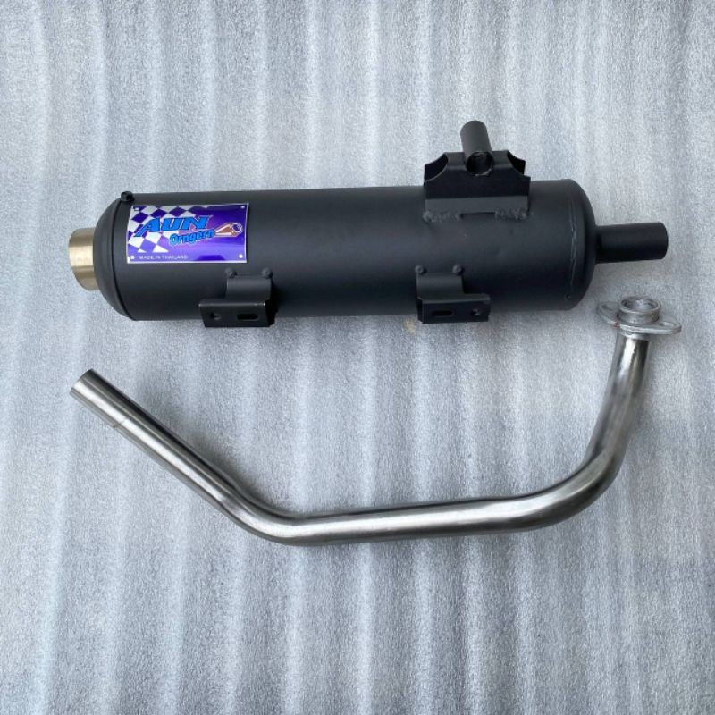 Exhaust AUN MUFFLER PIPE silent killer pipeFOR Click 125i Click 150i ...