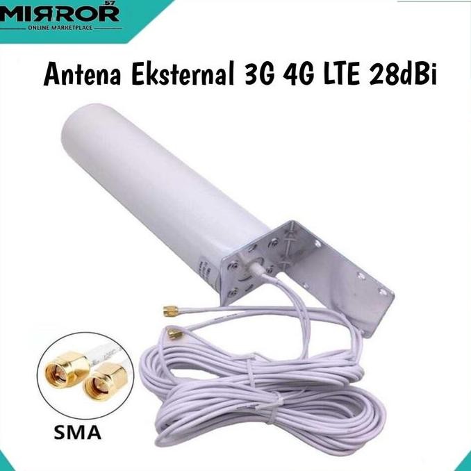 3G 4G LTE 28dBi External Antenna High School Connector For Orbit Modem ...