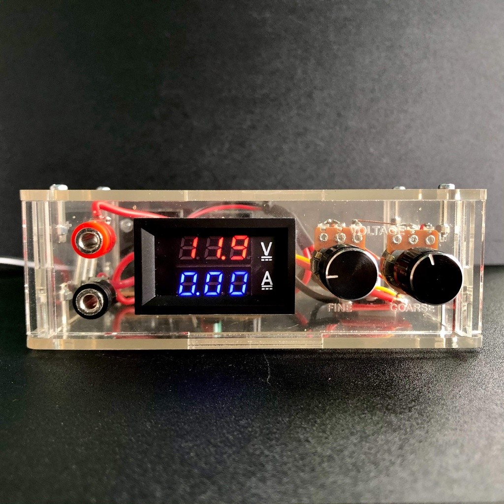 New Adjustable DC Power Supply DC 2A With Voltmeter and Ampere Meter ...