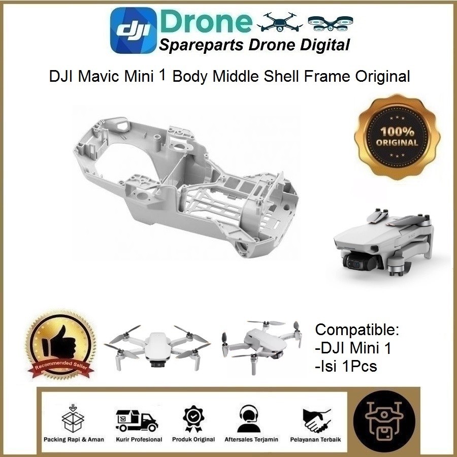 DJI Mavic Mini Body Middle Shell Frame Original For Mini 1 Middle Body ...