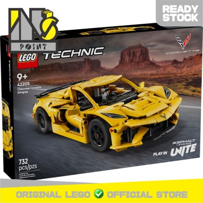 LEGO Technic Chevrolet Corvette Stingray 42205