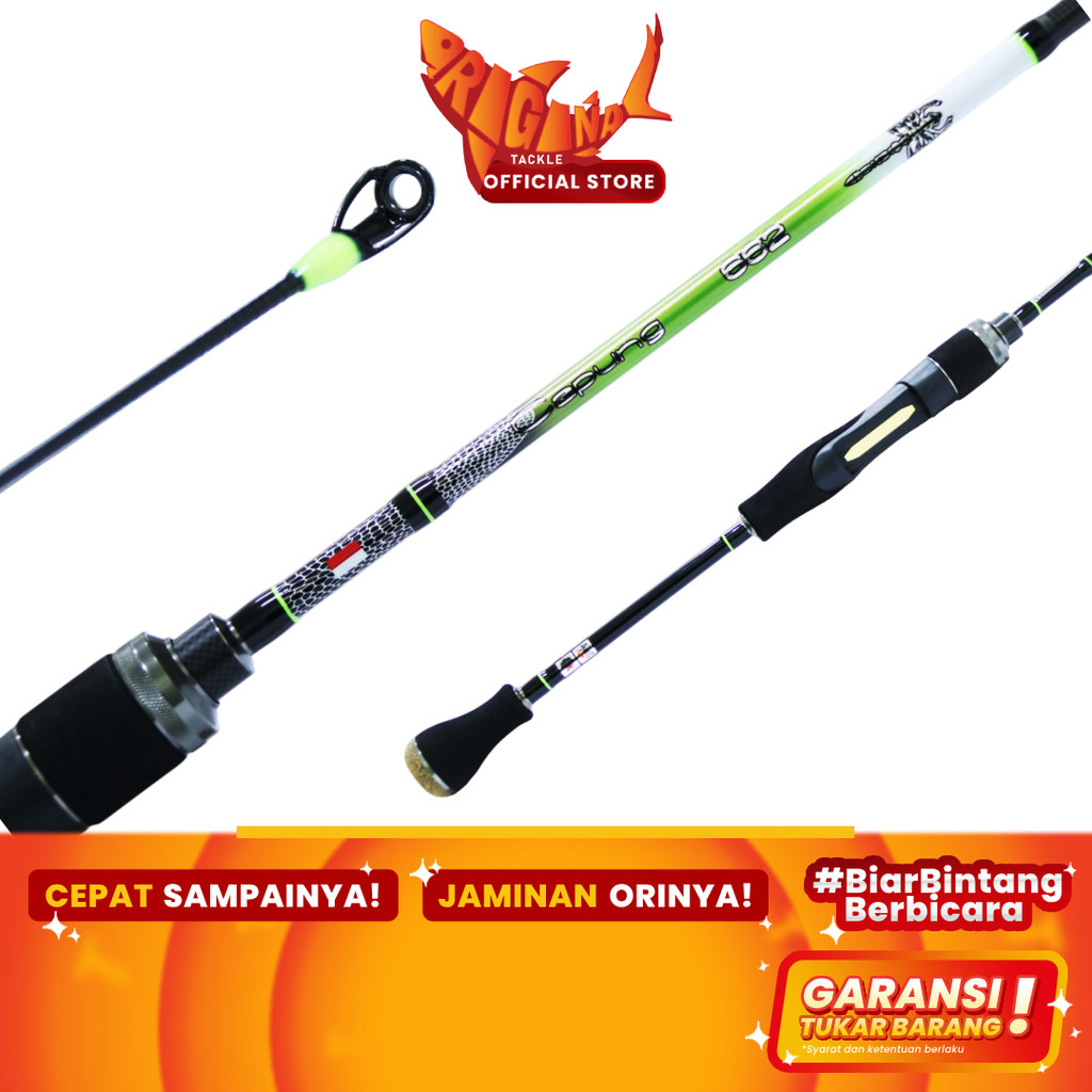 Relix Nusantara Dragonfly Spinning Fishing Rod Gen 4 662 198cm 1-5lb ...